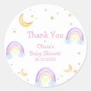 Search for rainbow stars stickers Baby girl