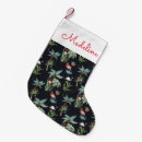 Search for palm tree christmas stockings Hawaii