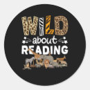 Search for bookworm reading stickers Library