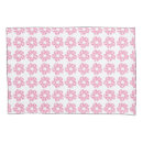 Search for pink flower pillowcases Red