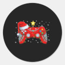 Search for game controller stickers Xmas