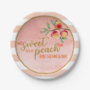 Search for sweet as a peach plates For kids