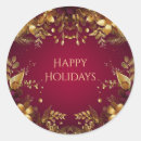 Search for red flower stickers Gold