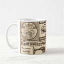 Search for old newspaper mugs Advertising