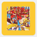 Search for zinnia flower stickers Red