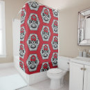 Search for skull shower curtains Skeleton