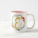 Search for initial e mugs Wreath