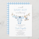 Search for clothesline baby shower invitations We can bearly wait