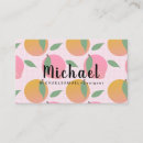 Search for peach business cards Orange