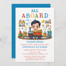 Search for train baby shower invitations Travel