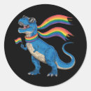 Search for rainbow dinosaur stickers Pride