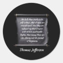 Search for thomas jefferson stickers Declaration of independence