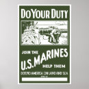 Search for marine recruiting posters Ww2
