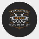 Search for fun golf stickers Xmas