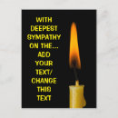 Search for burning vertical postcards Black