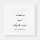 Search for winter square wedding magnets White