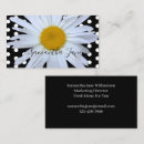 Search for daisies pattern business cards Girly