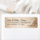 Search for baby shoe return address labels For her
