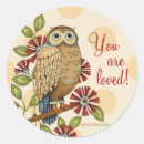 Search for whimsical owl stickers Flowers