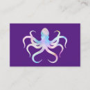 Search for octopus business cards Sea creature