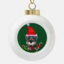 Search for miniature schnauzer christmas tree decorations Xmas