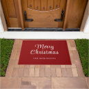 Search for christmas outdoor doormats Watercolor