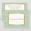 Search for vintage engagement party invitations Lace