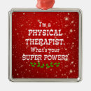Search for physical therapist christmas tree decorations Red and white