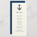 Search for nautical wedding menus Simple
