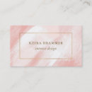 Search for brushes business cards Pink