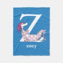 Search for alphabet z blankets Kids