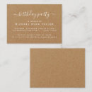 Search for kraft birthday invitations Stylish