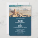 Search for sandy beach wedding invitations Starfish
