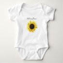 Search for sunflower baby clothes Birthday