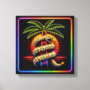 Search for diamond canvas prints Black