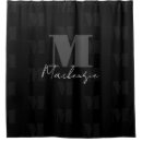 Search for black and white shower curtains Initial