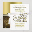 Search for shimmer wedding invitations White