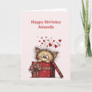 Search for cartoon birthday cards Kitten