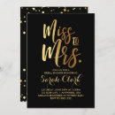 Search for miss to mrs shower invitations Classic