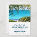 Search for beach save the dates Palm tree