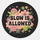 Search for slow stickers Self care