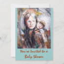 Search for native american baby shower invitations Watercolor