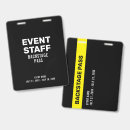 Search for staff id badges Backstage pass