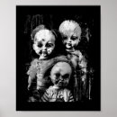 Search for creepy doll art Skull