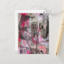 Search for black and white pink postcards Vintage