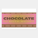 Search for all you need stickers Chocolate