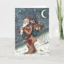 Search for teddy bear christmas cards Santa