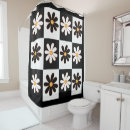 Search for retro black and white shower curtains Floral