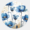 Search for blue poppy stickers Poppies