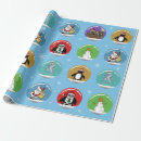 Search for christmas snow globe wrapping paper Snowman